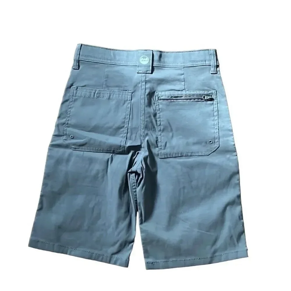 Wrangler outdoor series, four-way flex, boys shorts, size 10 regular